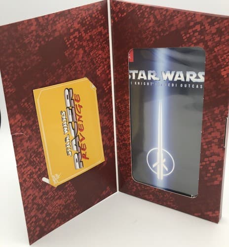 Star Wars Jedi Knight II Jedi Outcast Nintendo Switch) Sealed LRG #069 + card