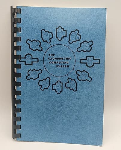 The Axonometric Computing System Lelan R. Squier 1962 RARE Boeing Doc. D6-8995