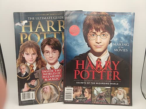 Harry Potter Magazine LOT of 2