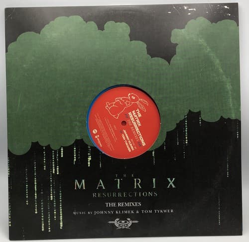 Mondo Matrix Resurrections The Remixes 2LP Blue Red Pill Twist Colored Vinyl
