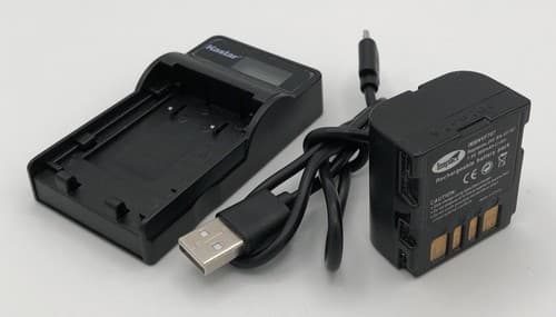 JVC BN-VF707 Battery Replacement + Kastar USB Camera Battery micro charger WORKS