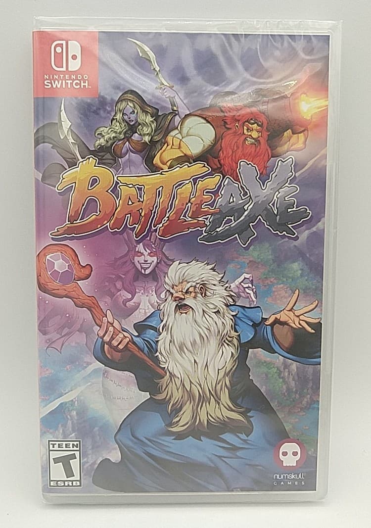 Battle Axe - Limited Run Games Distribution Switch - FACTORY SEALED