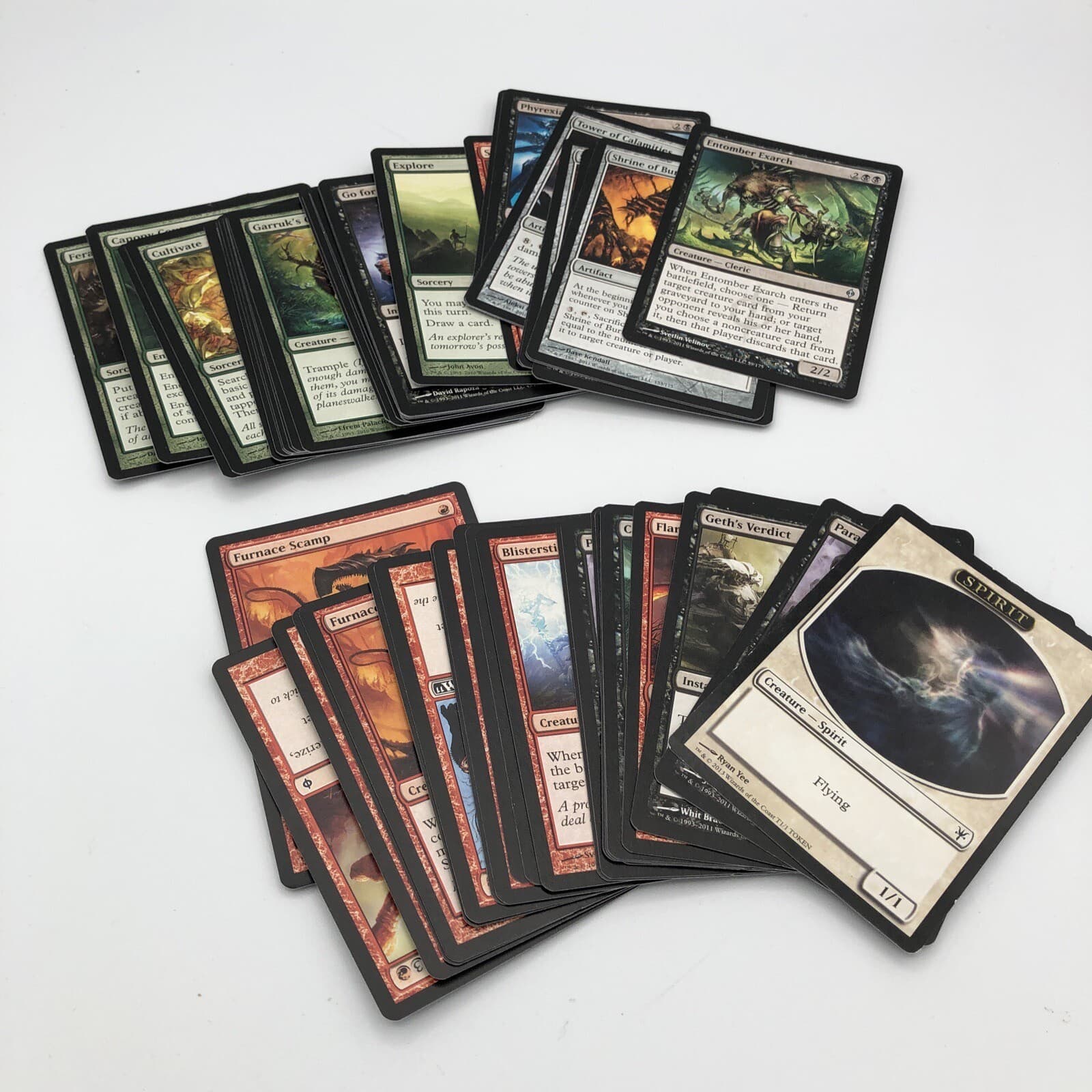 Lot of 91 Magic the Gathering Art Cards Mixed MTG