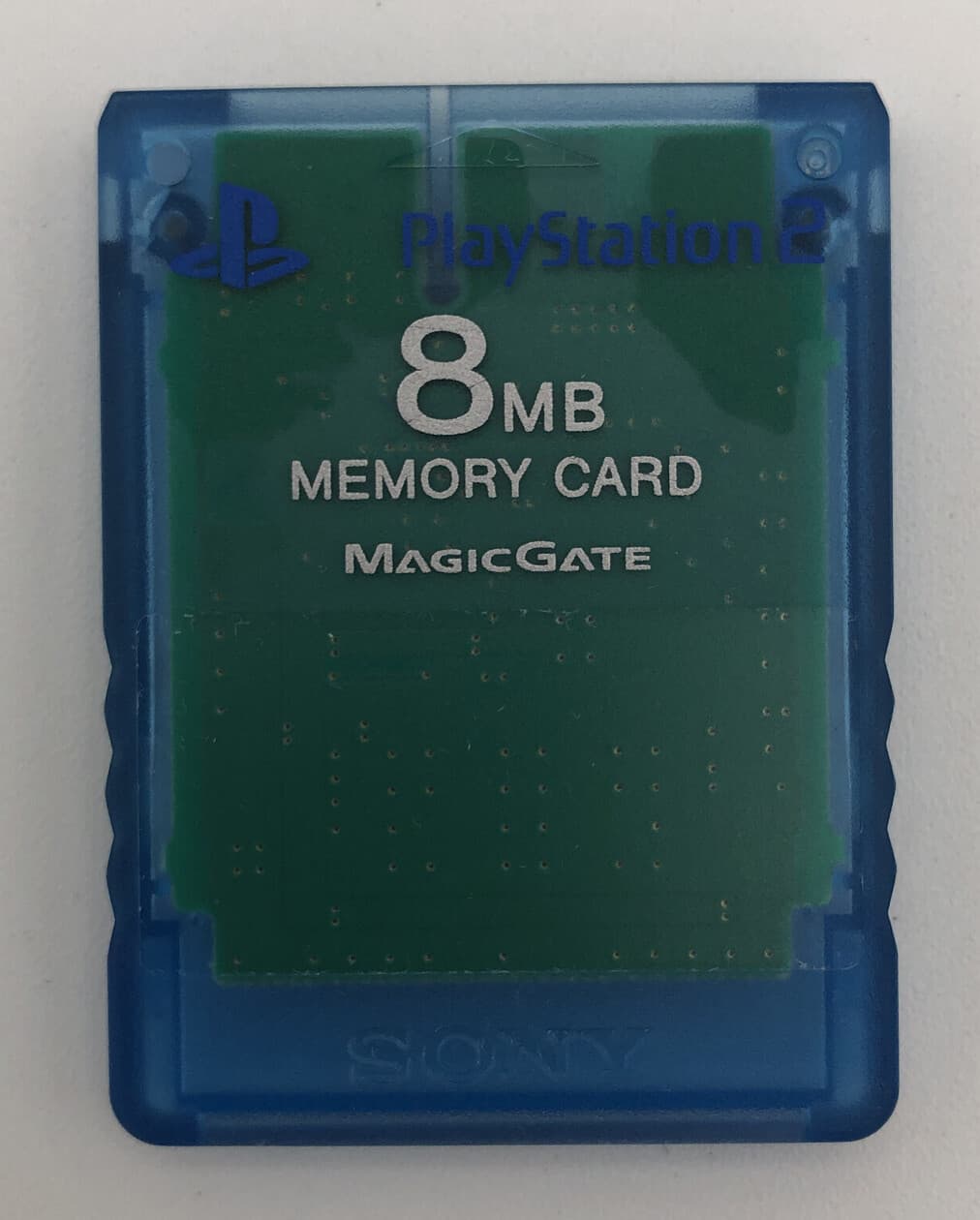Sony PlayStation 2 PS2 MagicGate 8MB Memory Card Blue - TESTED!
