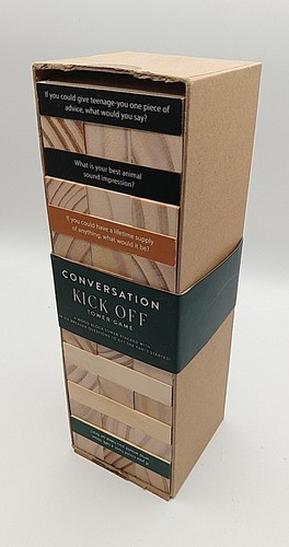 Conversation Kick Off Tower Game