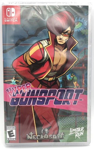HYPER GUNSPORT - NINTENDO SWITCH Game ESRB Release Limited Run #196 SEALED