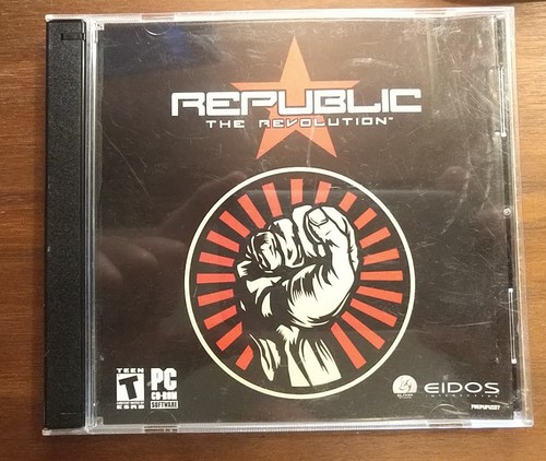 Republic The Revolution PC CD-ROM Eidos 2003 Windows 98/2000/XP TESTED