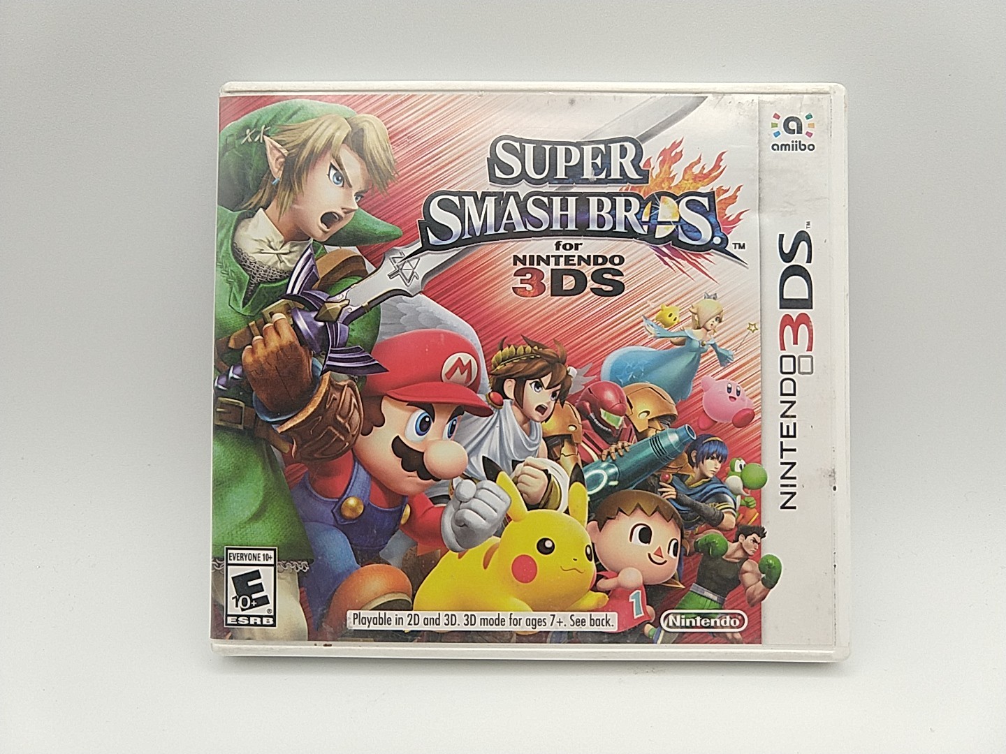 Super Smash Bros - Nintendo 3DS CIB TESTED