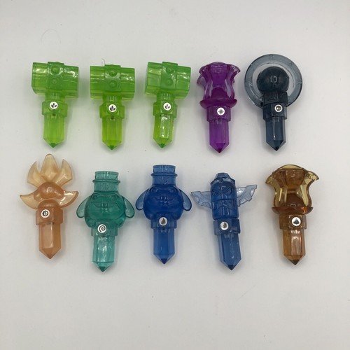 10 LOT Skylanders Trap Team Air Jughead Earth Water Crystal Wii Switch PS4 Xbox