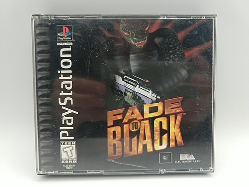 Fade to Black (Sony PlayStation 1 PS1, 1996) - CIB TESTED