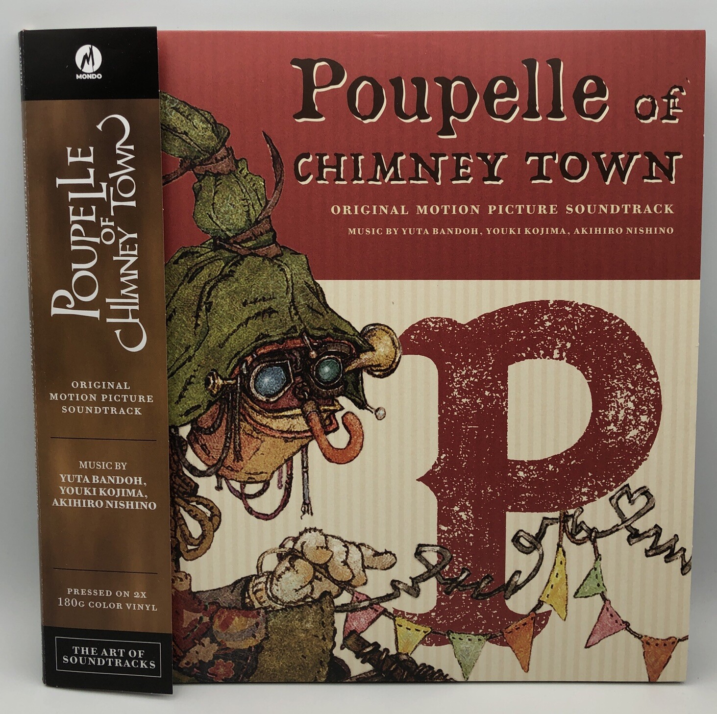 Poupelle of Chimney Town - Mondo Soundtrack Colored Vinyl 2XLP + OBI, Art Insert