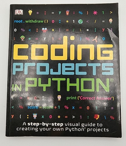 Coding Projects in Python - Paperback By DK - VERY GOOD