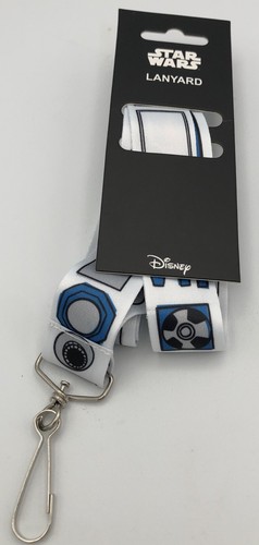 Buckledown Disney Lucas R2-D2 Droid Star Wars Lanyard For Pins I.D. Keys