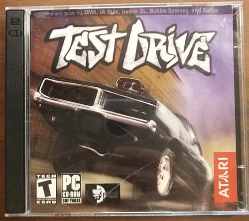 Atari: Test Drive (PC, 2002, 2 Discs)  Complete CIB TESTED