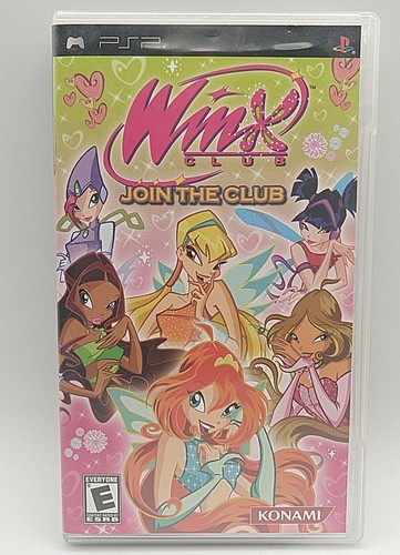 Winx Club: Join the Club - PlayStation Portable By Konami (PSP) CIB TESTED