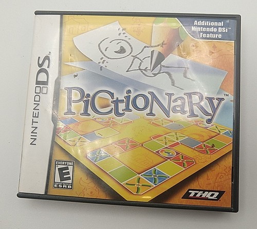 Nintendo DS Pictionary CIB Complete, TESTED