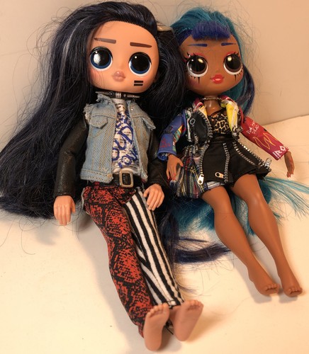LOL Surprise! OMG Remix Rocker Boi and Punk Grrrl 2 Fashion Dolls