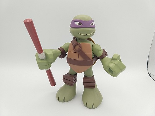 TMNT 2014 Donatello Action Figure Viacom Playmates Talking 6" Sounds Works